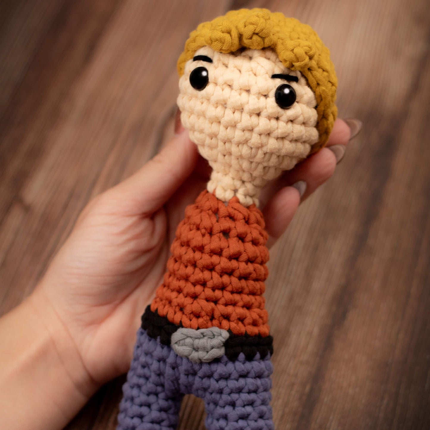 Dixon the Farmer - Farmhouse Amigurumi Crochet Kit for Beginners