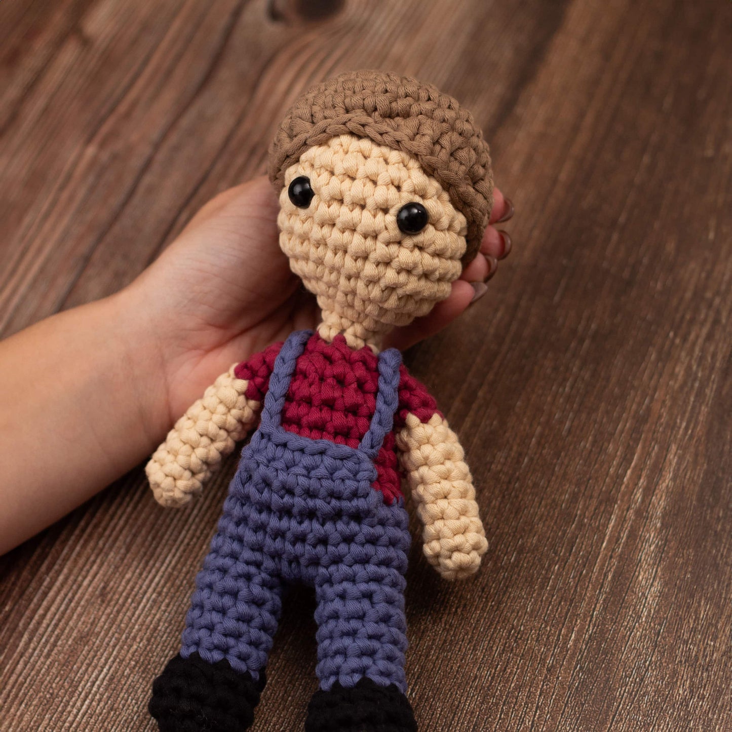Dottie the Farmer - Farmhouse Amigurumi Crochet Kit for Beginners