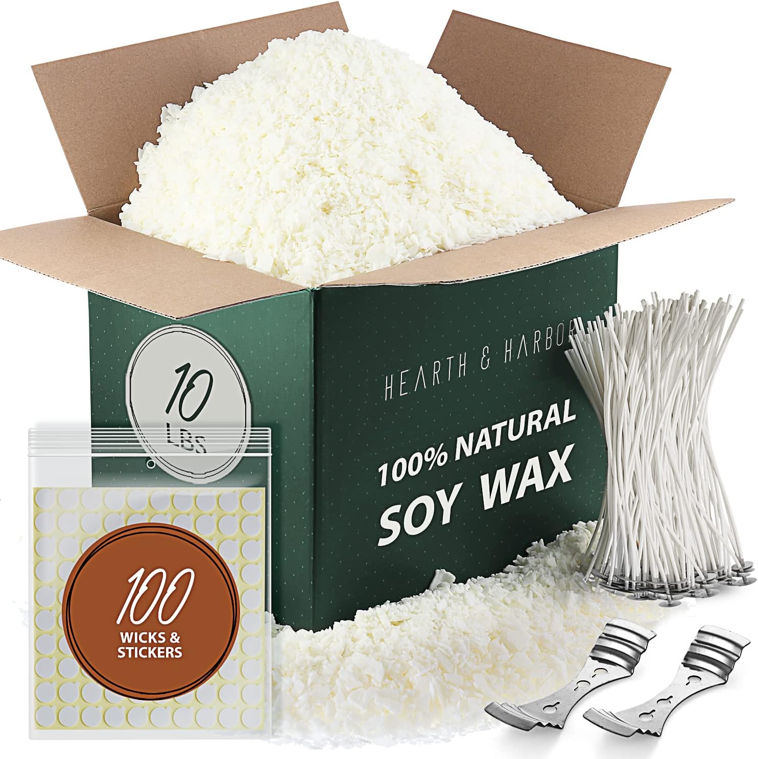 Soy Candle Wax for Candle Making - 10 Lbs