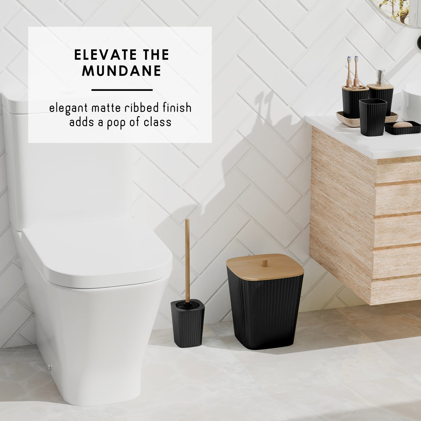 Bamboo Bathroom Sets