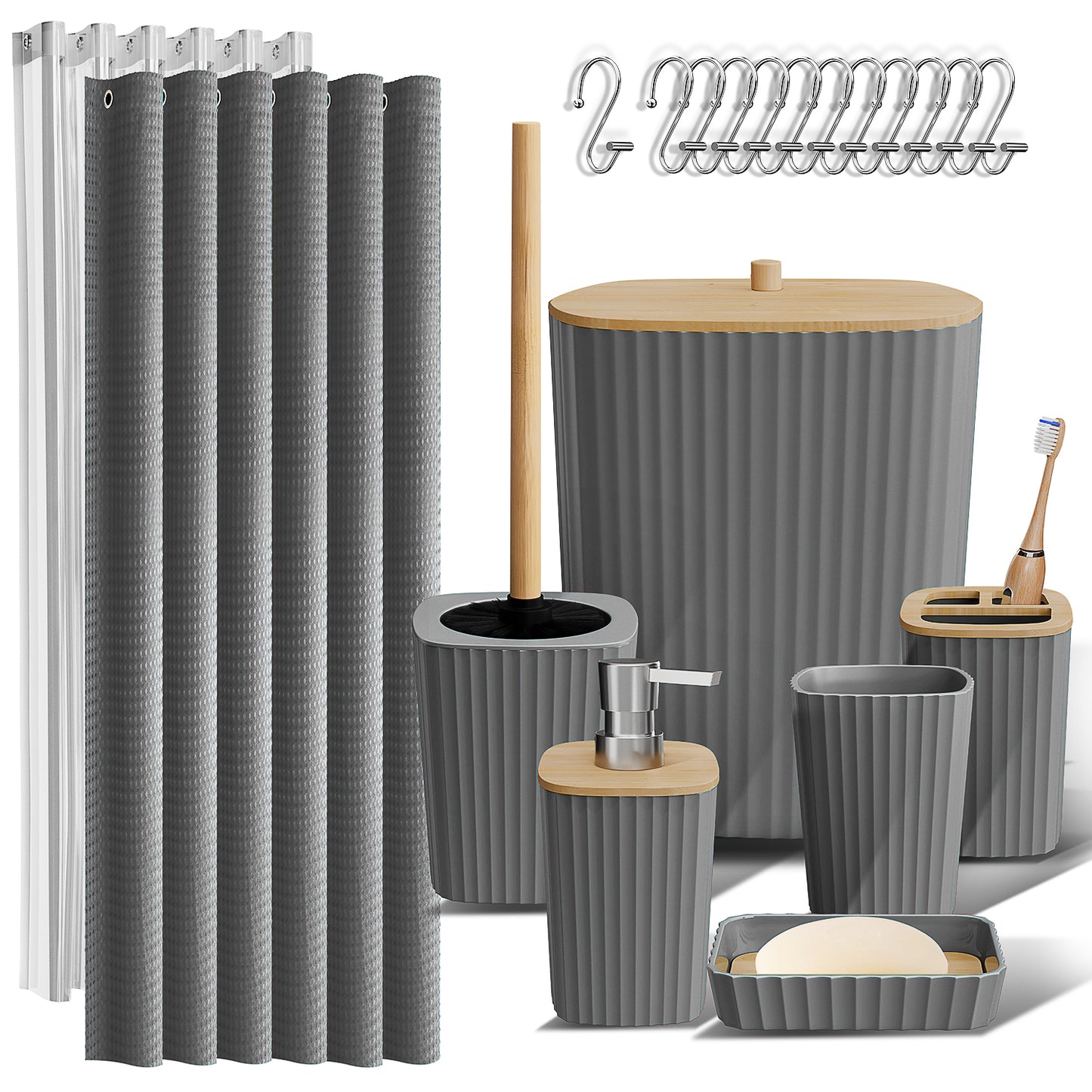 Bamboo Bathroom Sets