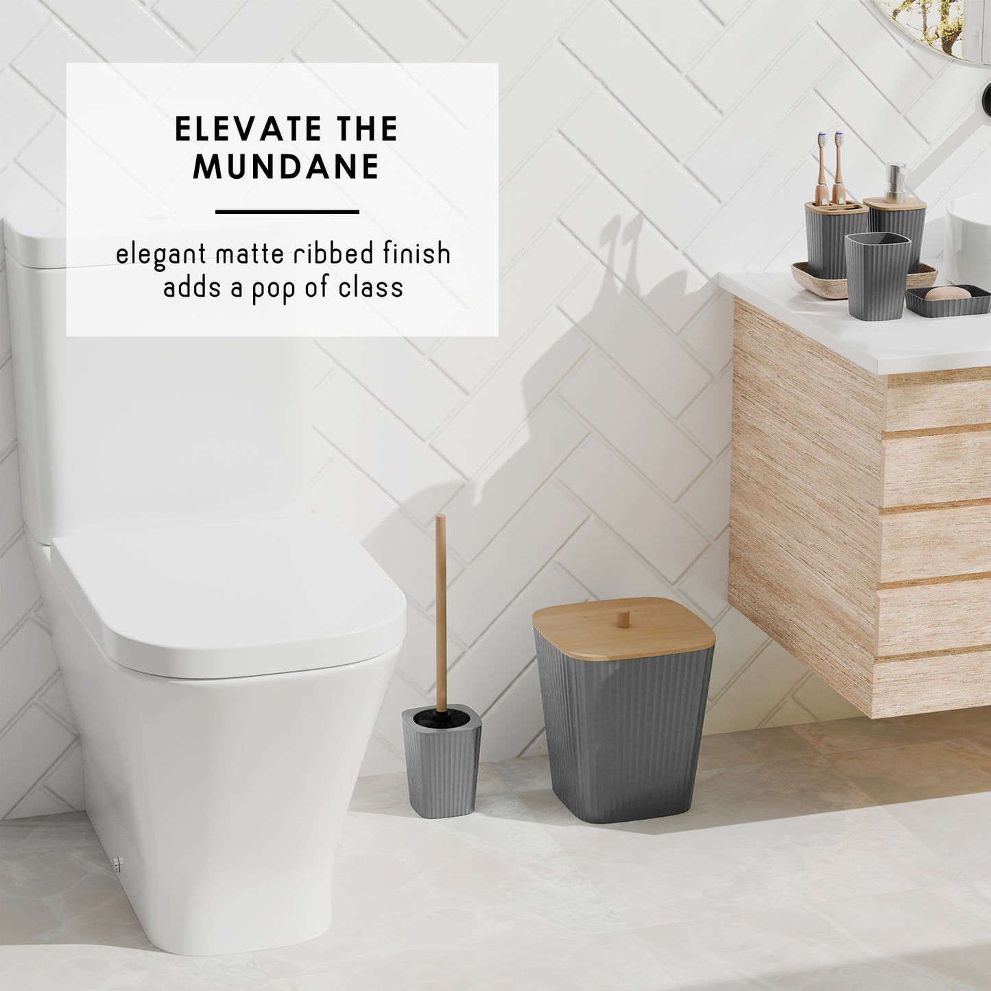 Bamboo Bathroom Sets