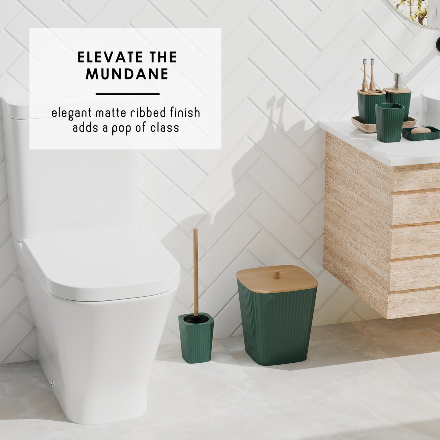 Bamboo Bathroom Sets