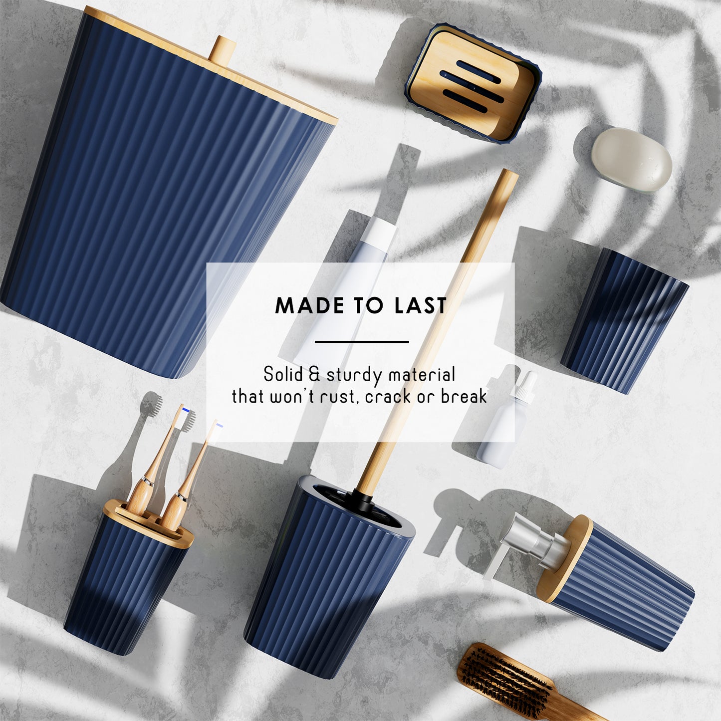 Bamboo Bathroom Sets