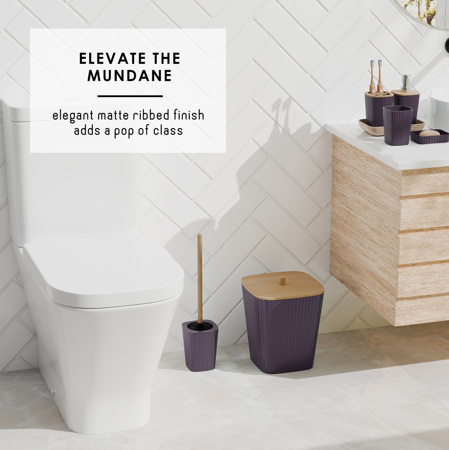 Bamboo Bathroom Sets
