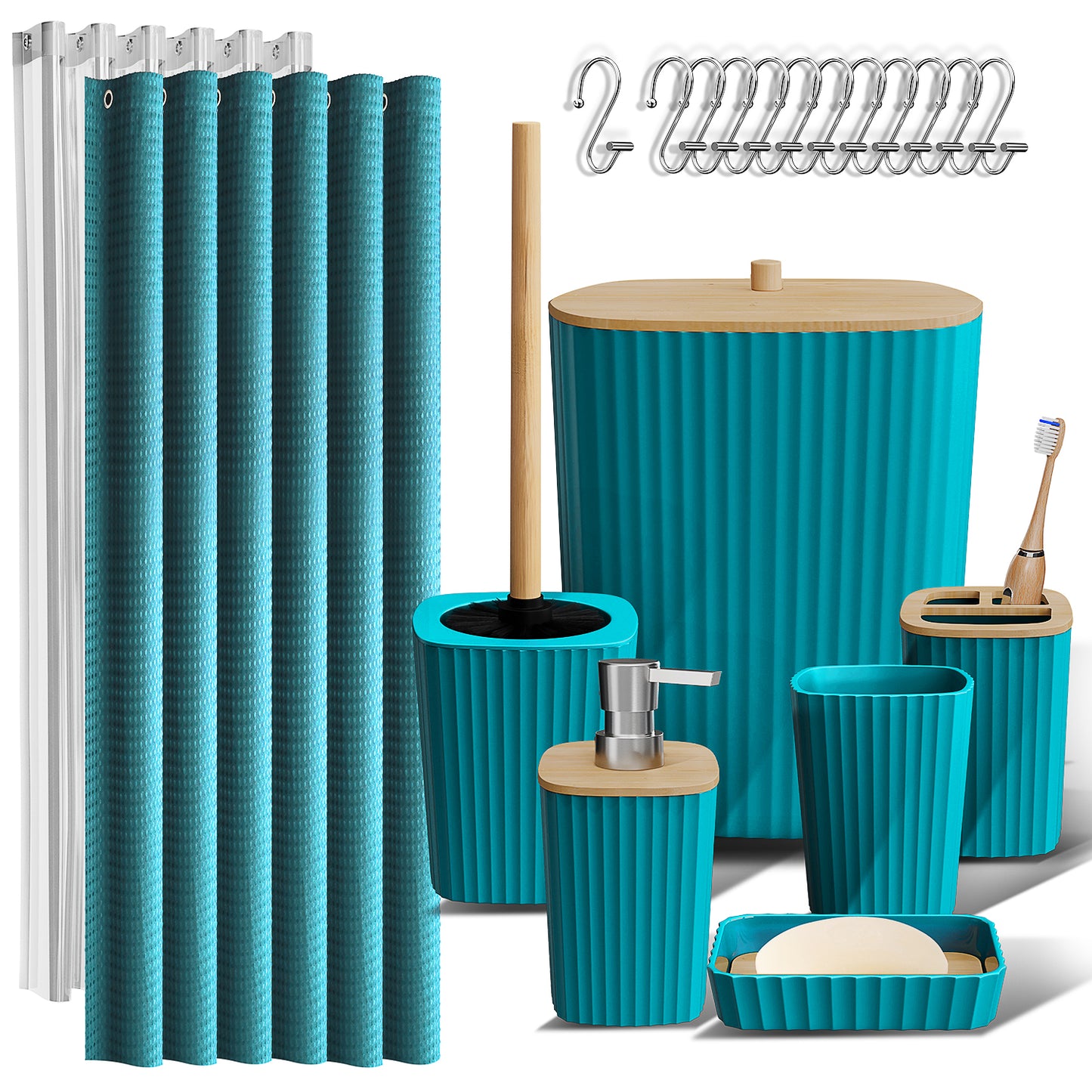 Bamboo Bathroom Sets