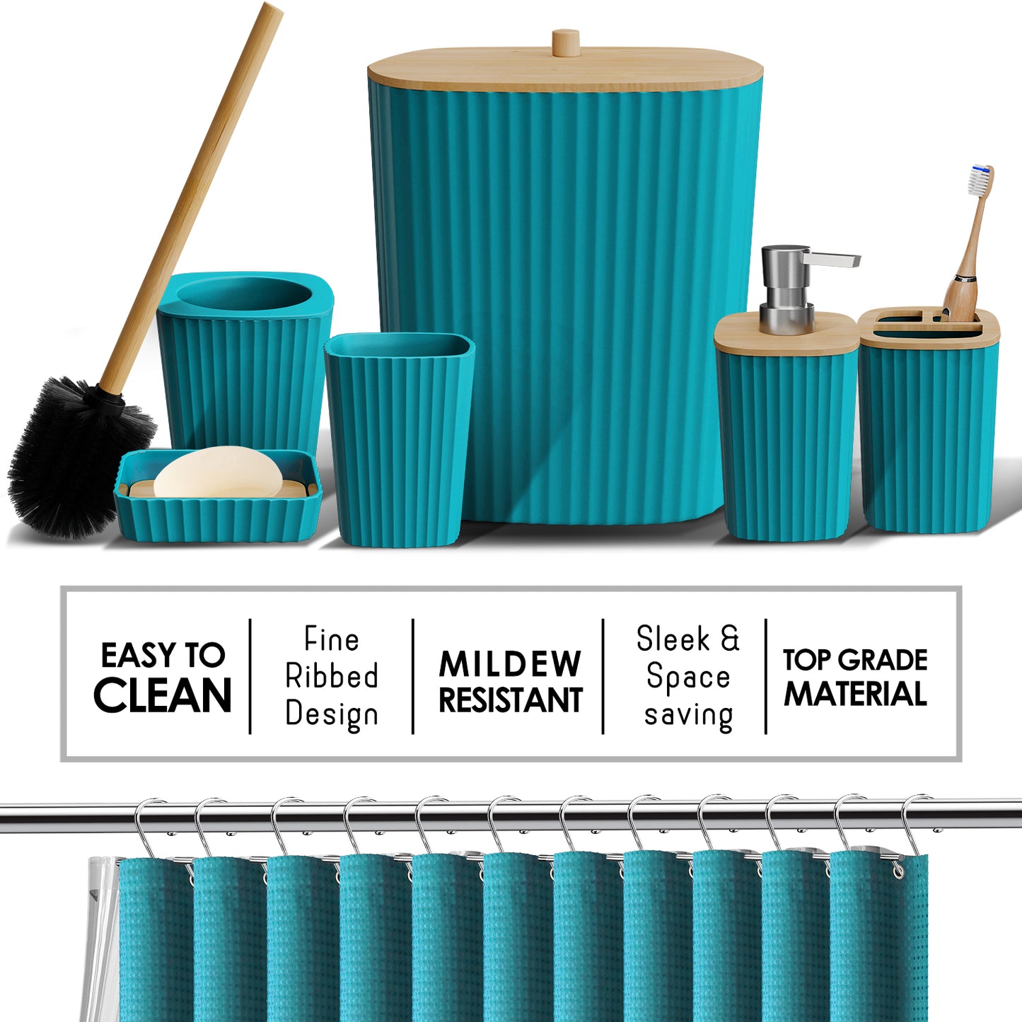Bamboo Bathroom Sets