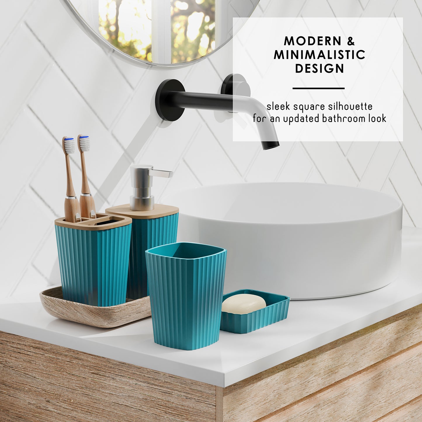 Bamboo Bathroom Sets