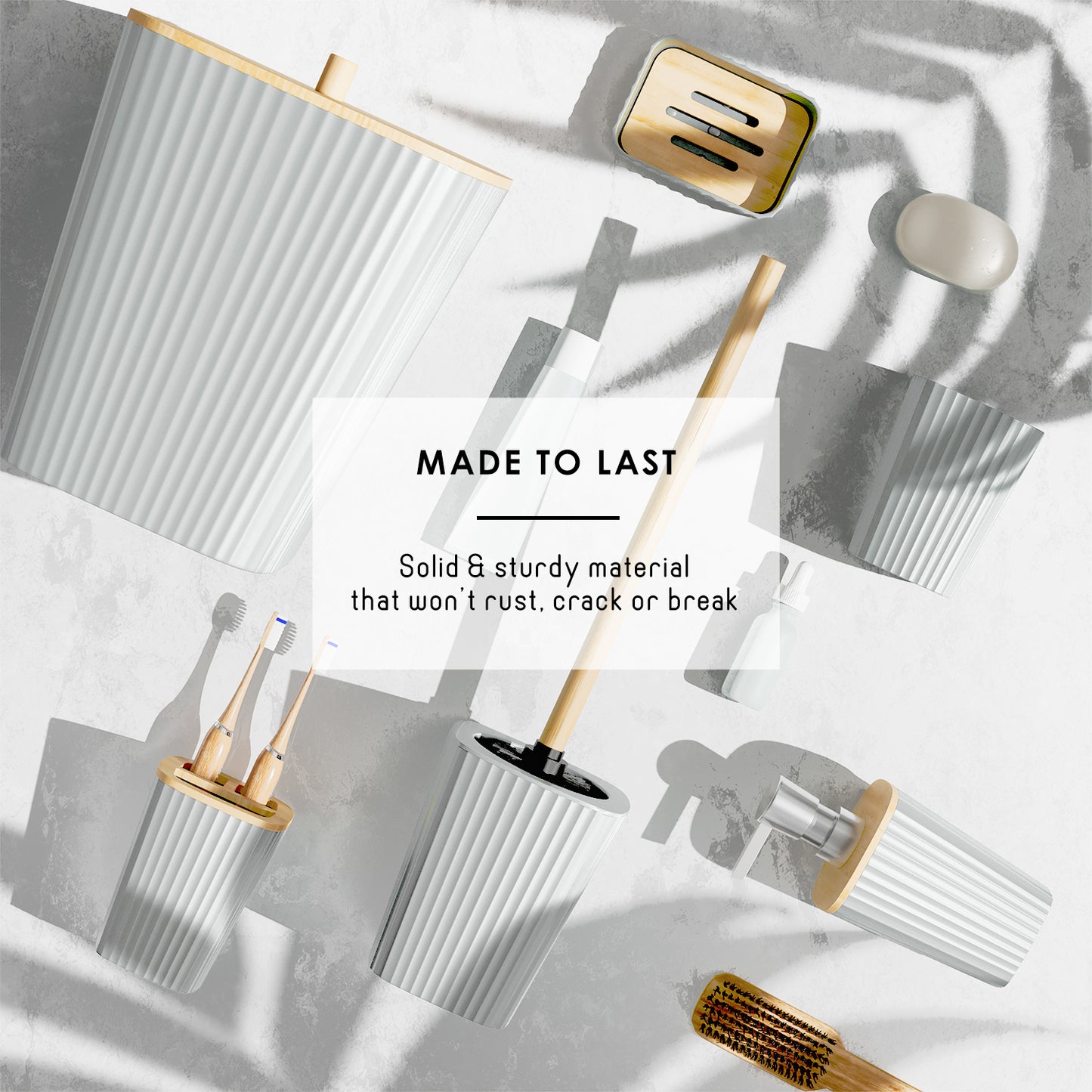 Bamboo Bathroom Sets