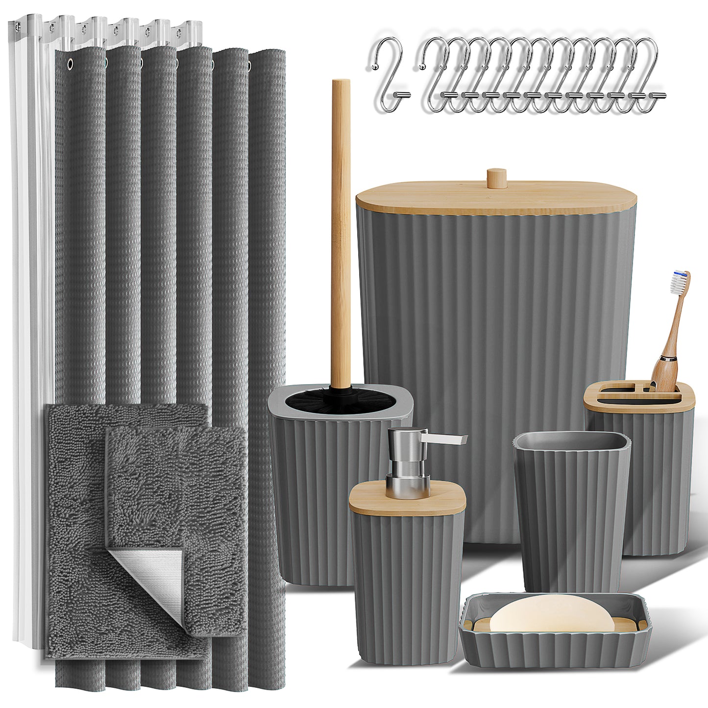 Bamboo Bathroom Sets