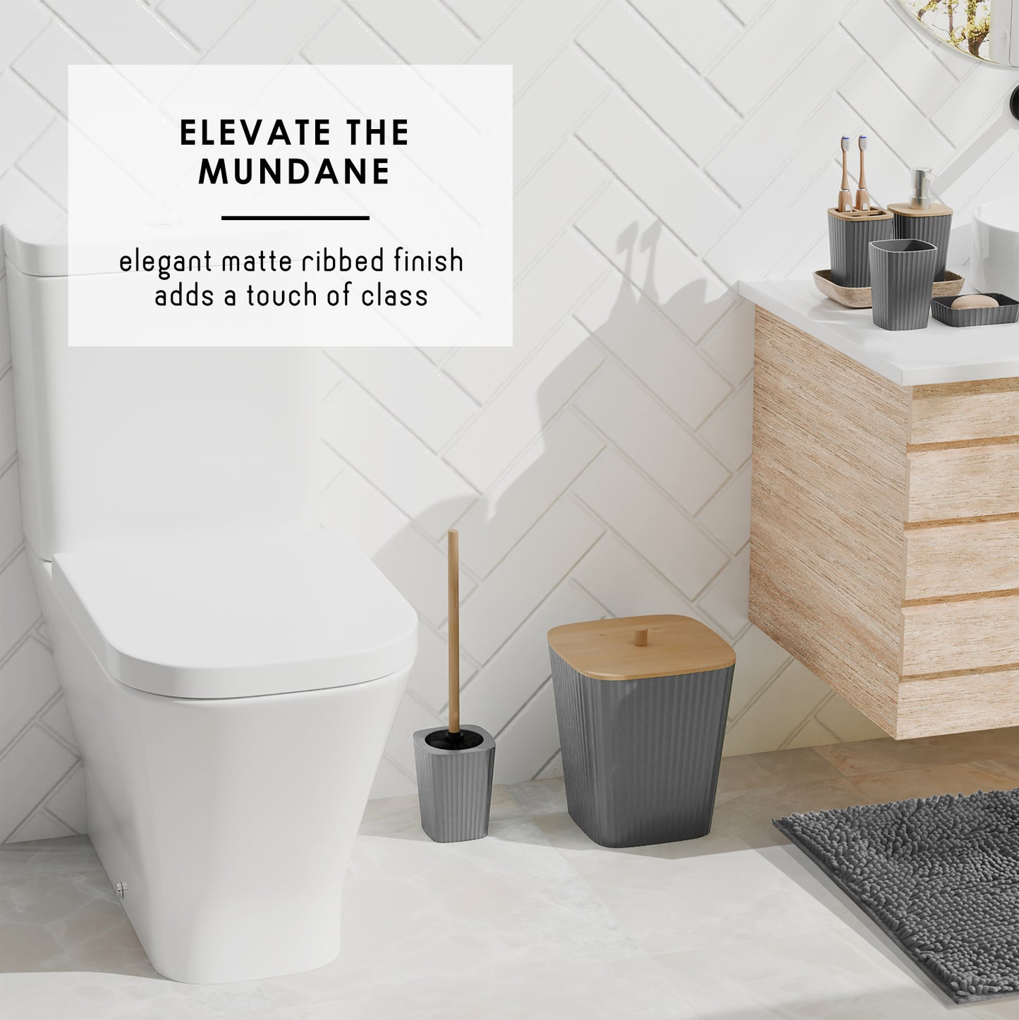 Bamboo Bathroom Sets