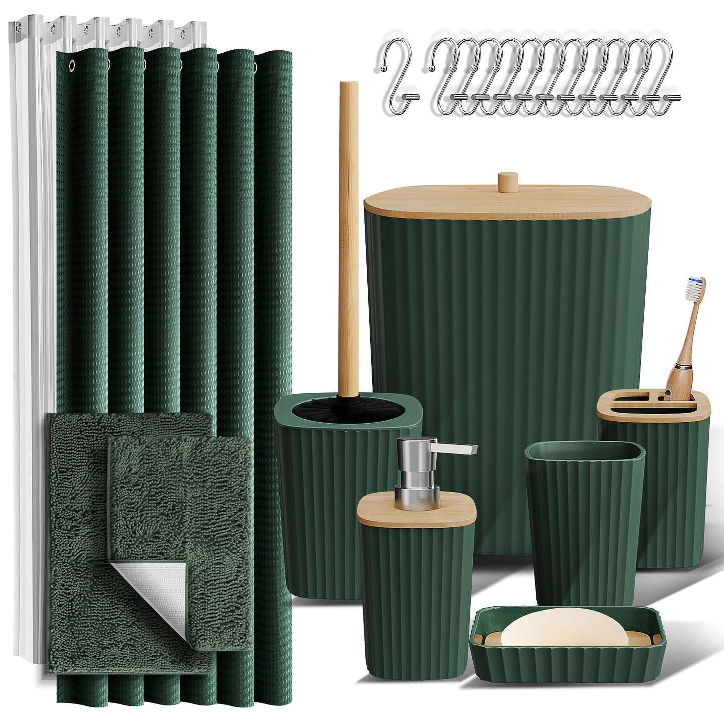 Bamboo Bathroom Sets