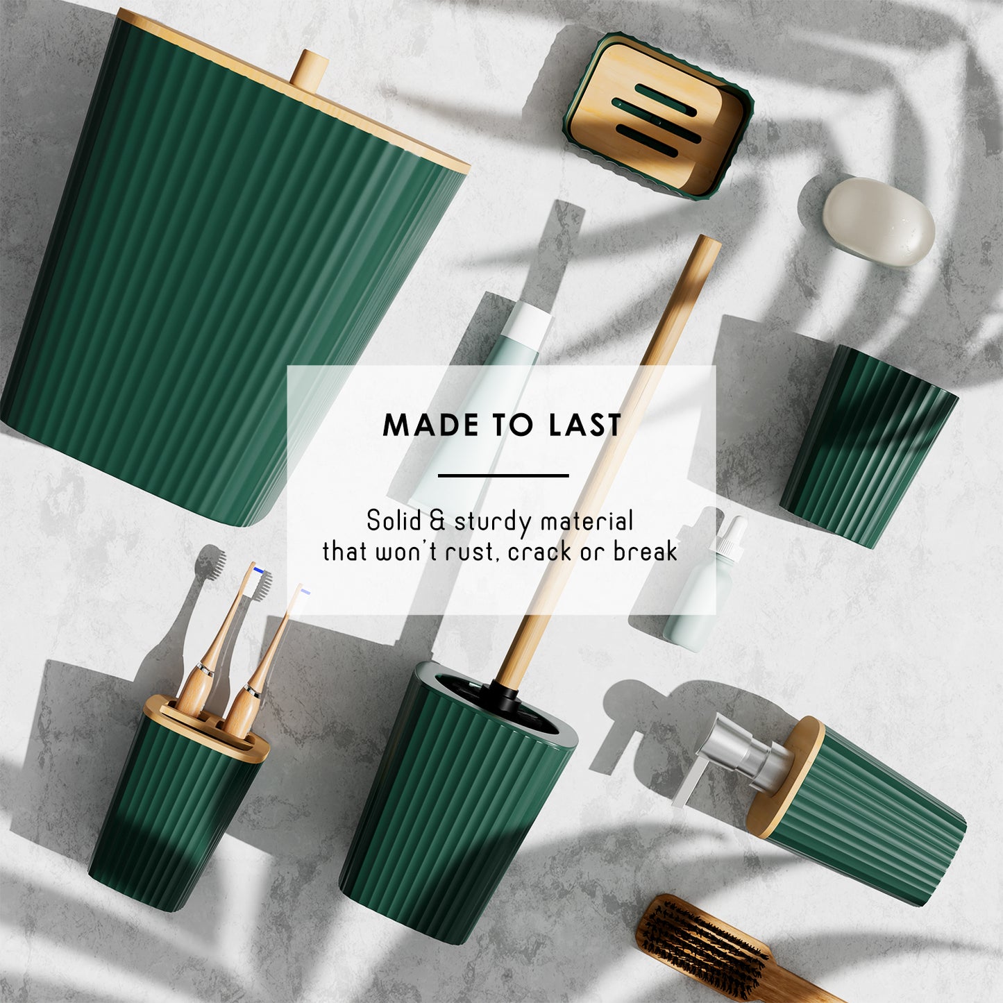 Bamboo Bathroom Sets