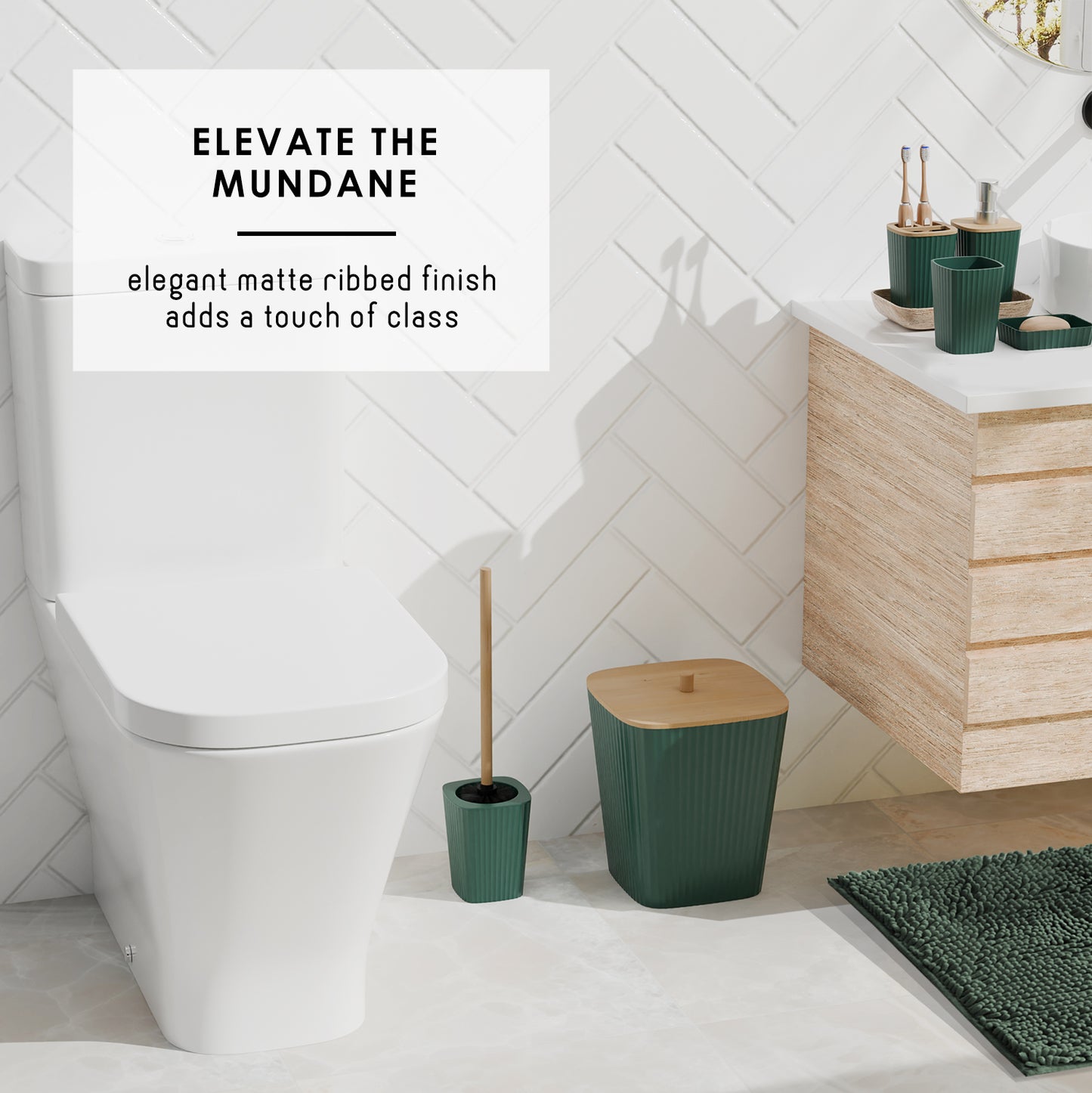 Bamboo Bathroom Sets
