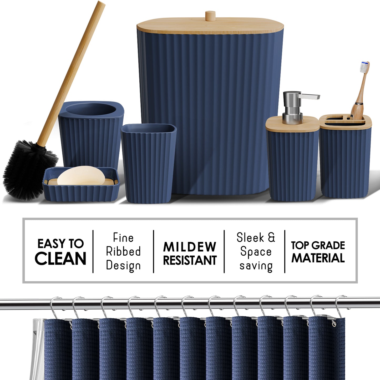 Bamboo Bathroom Sets