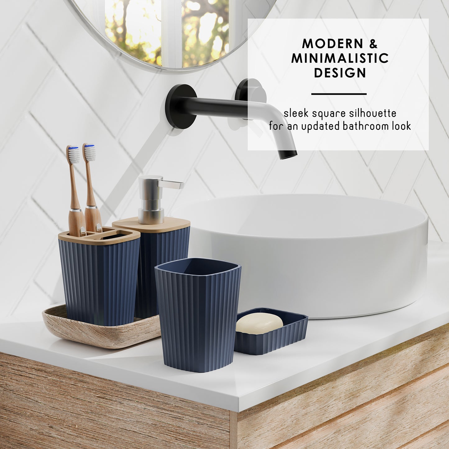 Bamboo Bathroom Sets