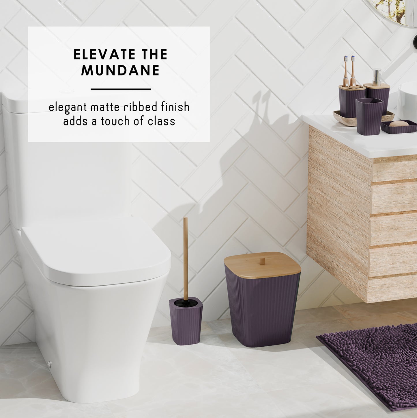Bamboo Bathroom Sets
