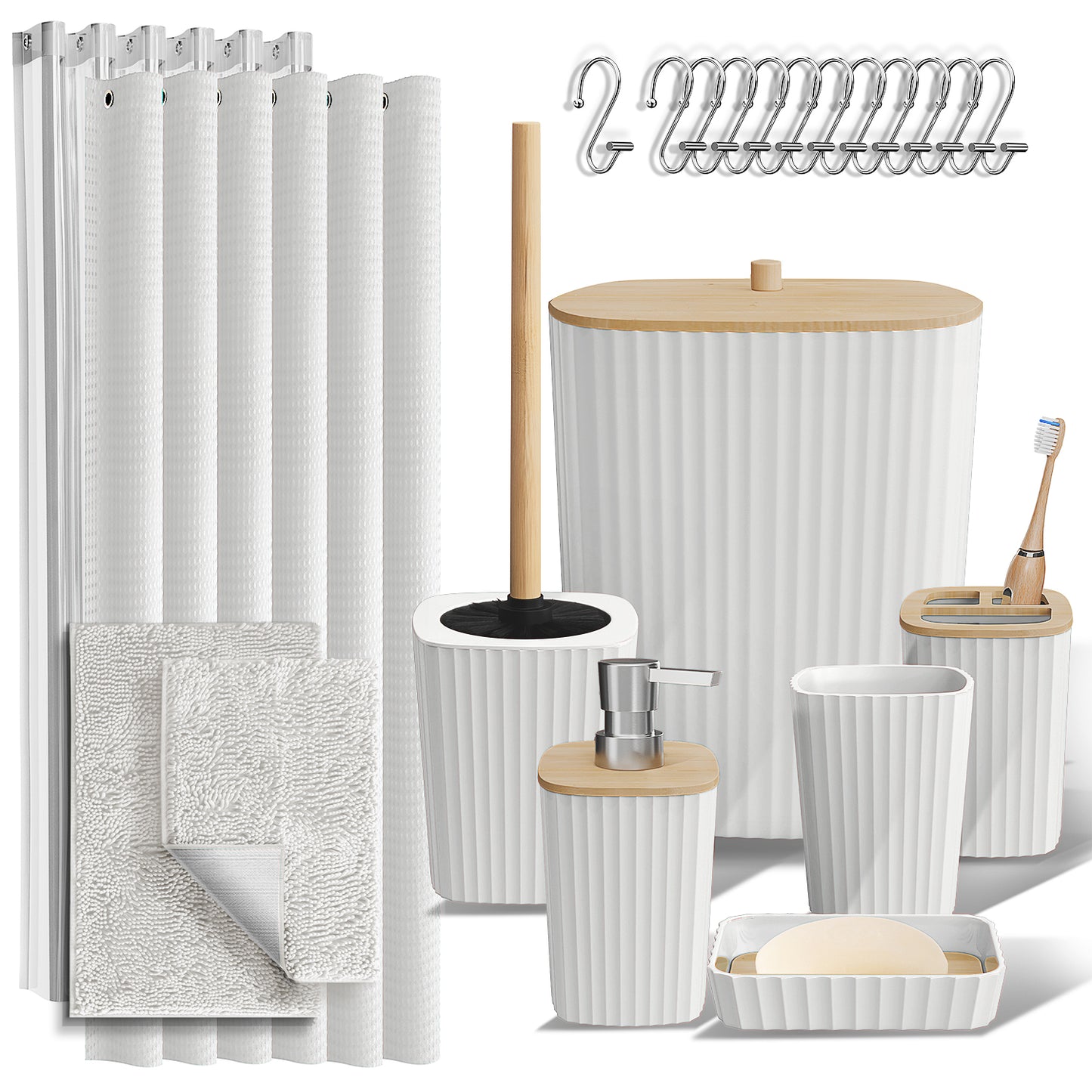Bamboo Bathroom Sets