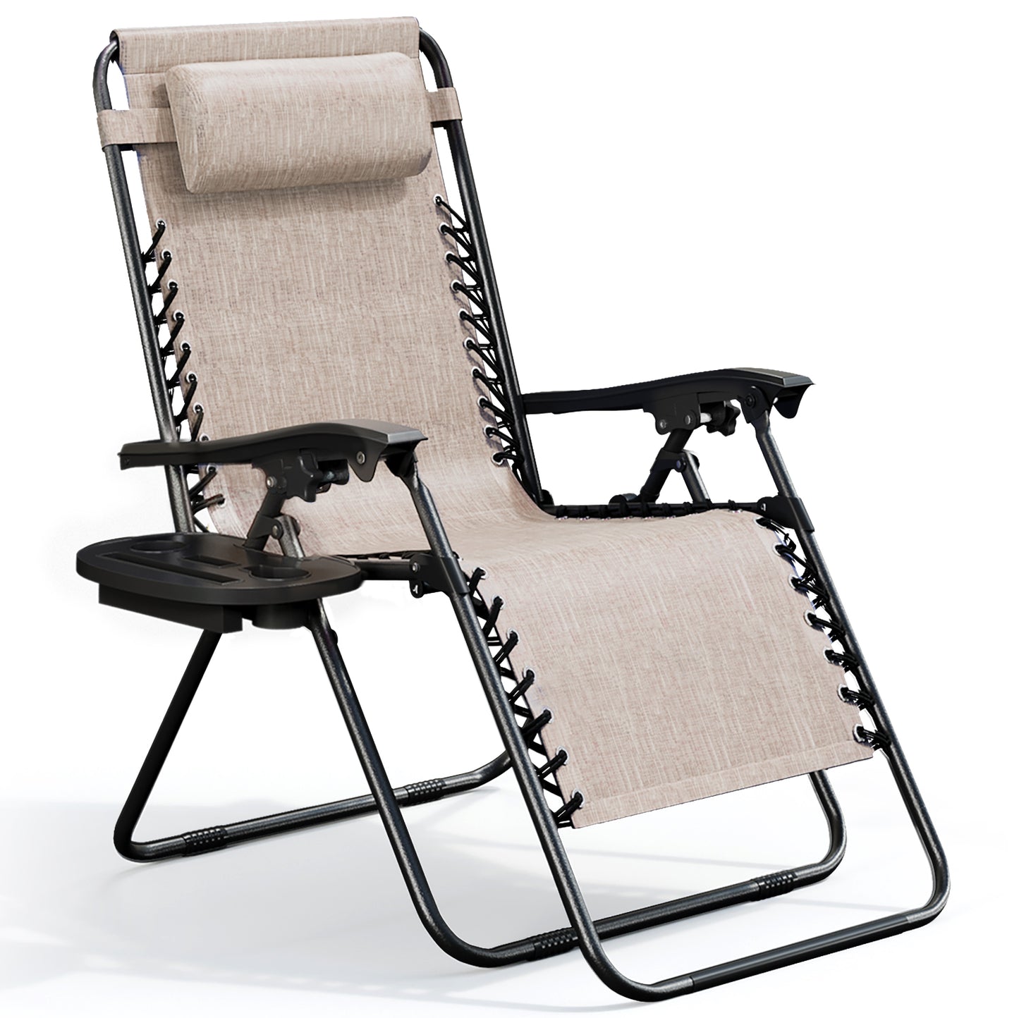 Zero Gravity Chair Outdoor Lounge Chairs with Cup Holder