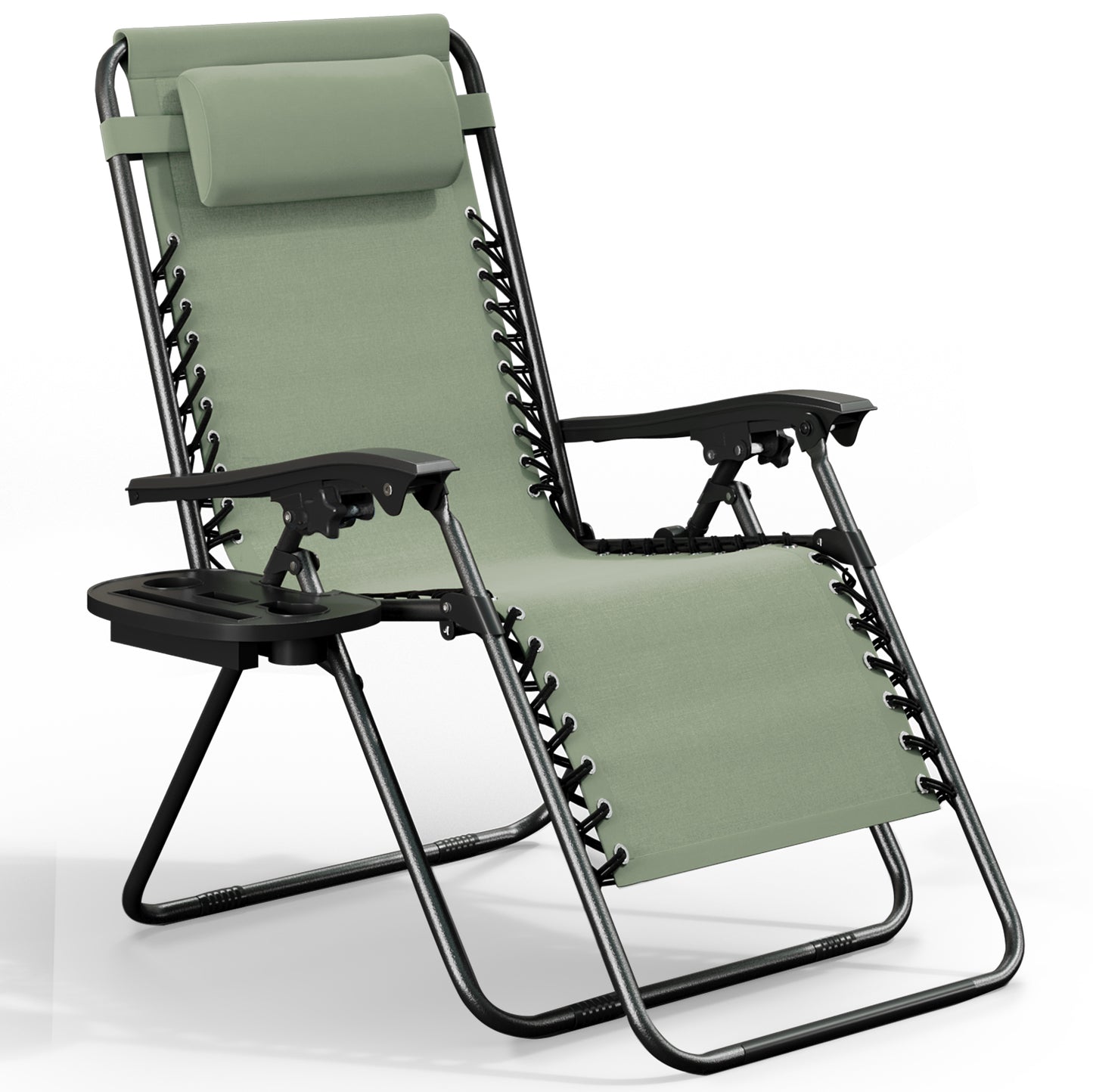 Zero Gravity Chair Outdoor Lounge Chairs with Cup Holder