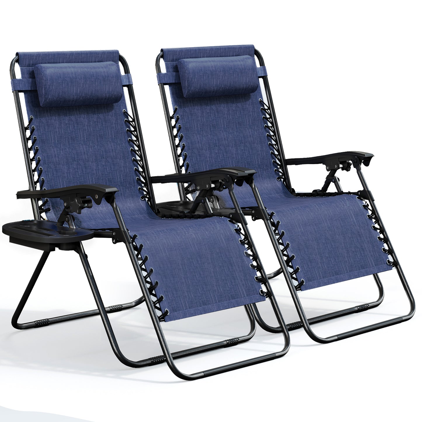 Zero Gravity Chair Outdoor Lounge Chairs with Cup Holder