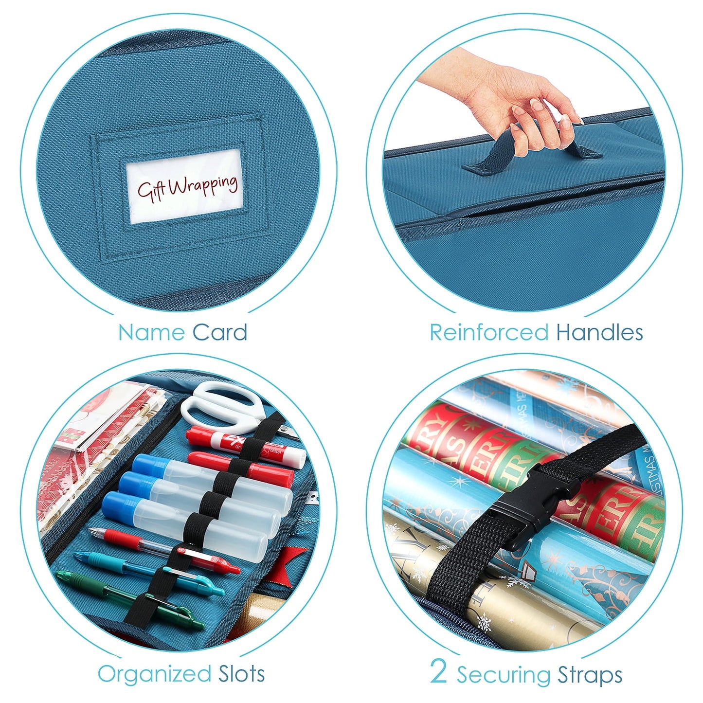 Wrapping Paper Storage Container