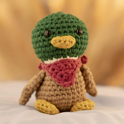 Dale the Duck - Farmhouse Amigurumi Crochet Kit for Beginners