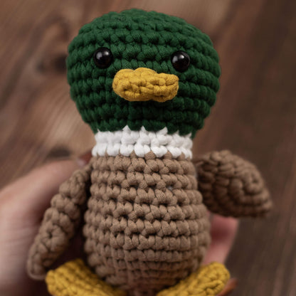 Dale the Duck - Farmhouse Amigurumi Crochet Kit for Beginners