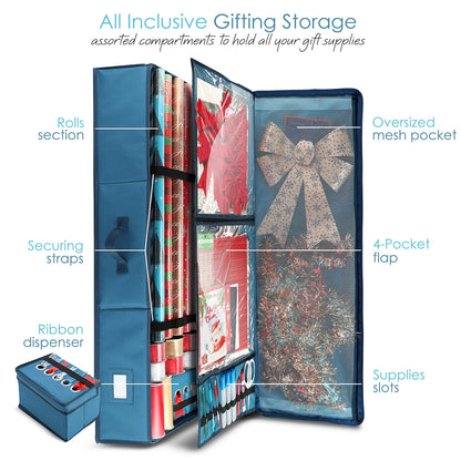 Wrapping Paper Storage Container