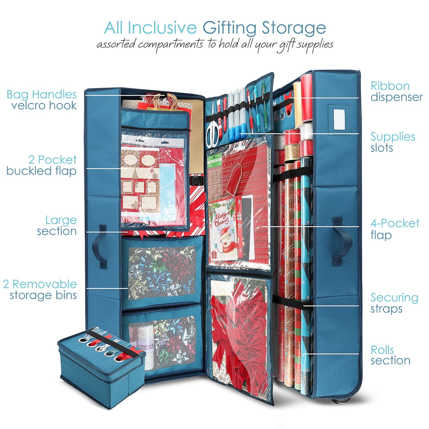 Wrapping Paper Storage Container