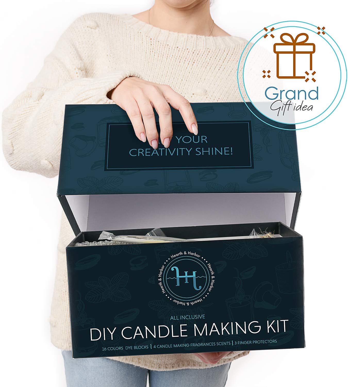 Soy Candle Making Kit - 1 Lbs – Hearth And Harbor