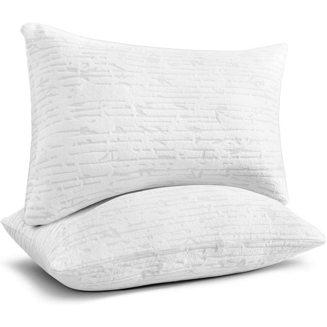 Bamboo Memory Foam Bed Pillow