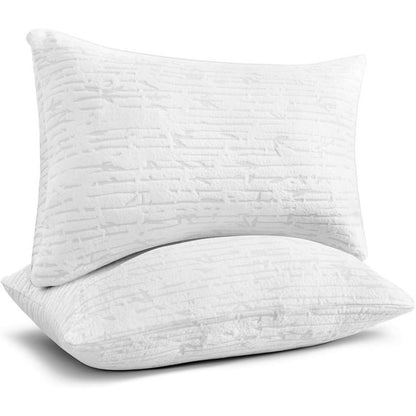 Bamboo Memory Foam Bed Pillow