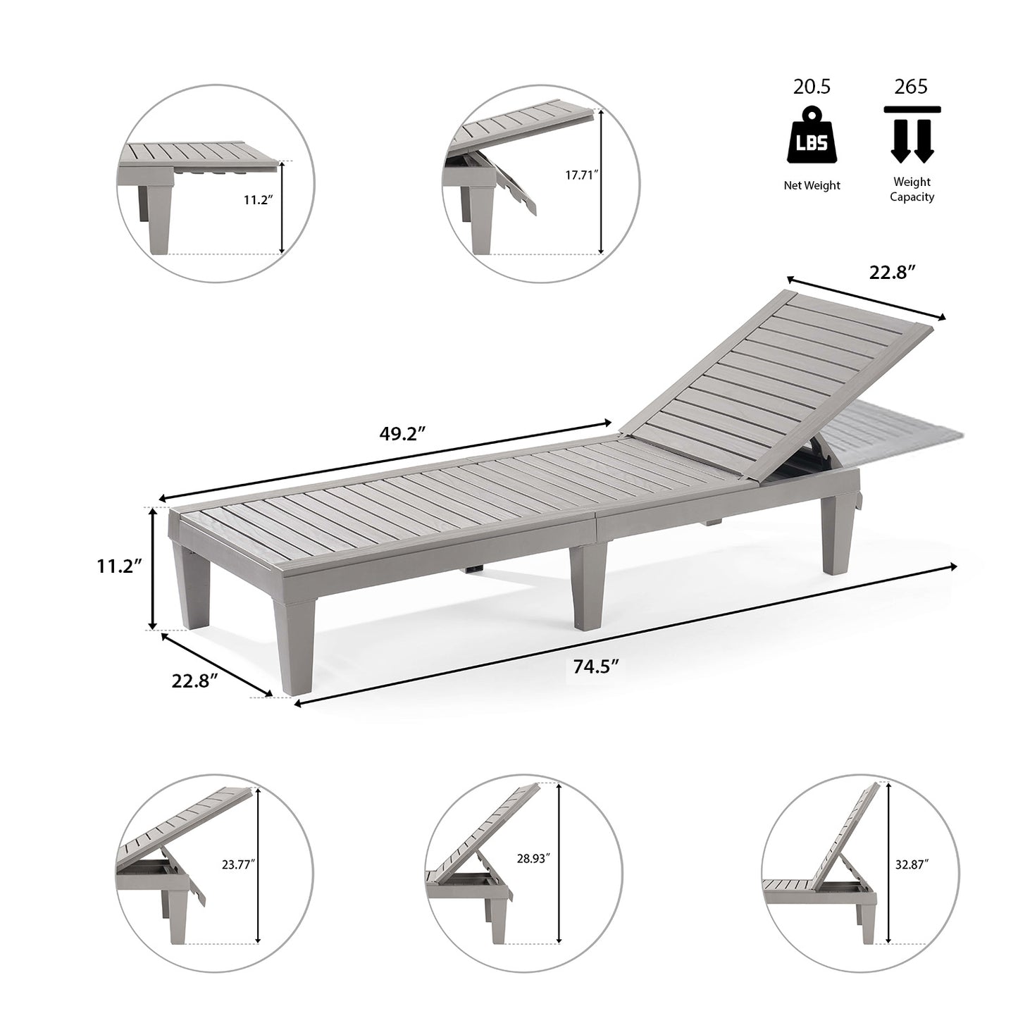 Chaise Lounge Chair