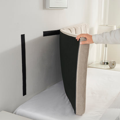 Upholstered EZ Rolled Wall Mounted Headboard