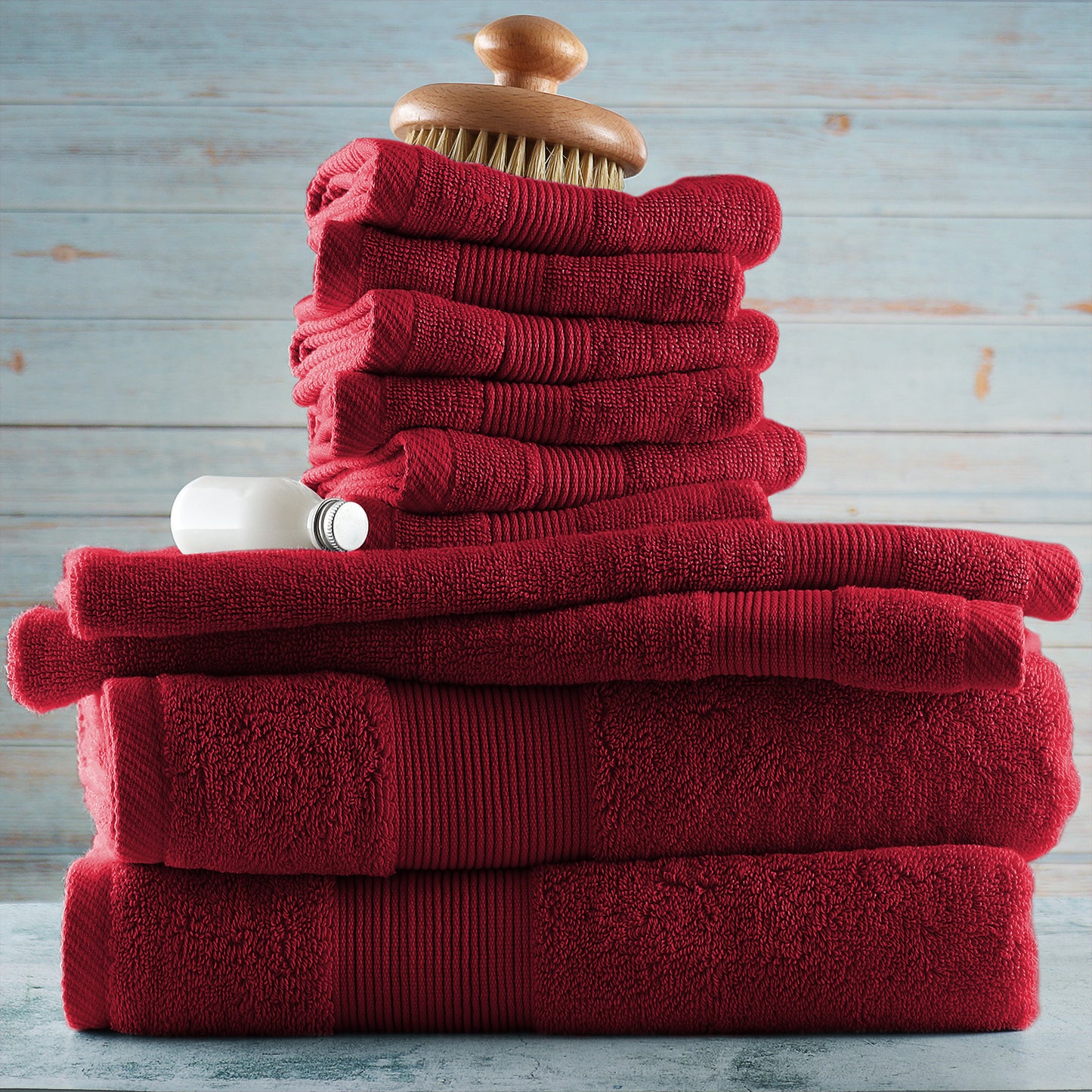 Hearth & Harbor Bath Towel Collection, 100% Cotton Luxury Soft