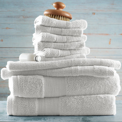 Hearth & Harbor Bath Towel Collection, 100% Cotton Luxury Soft