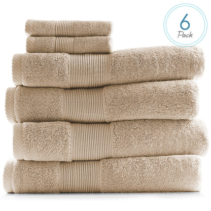 Hearth & Harbor Bath Towel Collection, 100% Cotton Luxury Soft