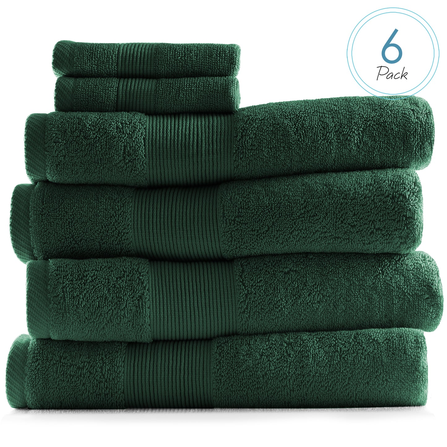 Hearth & Harbor Bath Towel Collection, 100% Cotton Luxury Soft