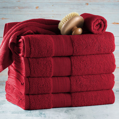 Hearth & Harbor Bath Towel Collection, 100% Cotton Luxury Soft