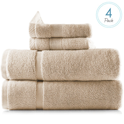 Hearth & Harbor Bath Towel Collection, 100% Cotton Luxury Soft