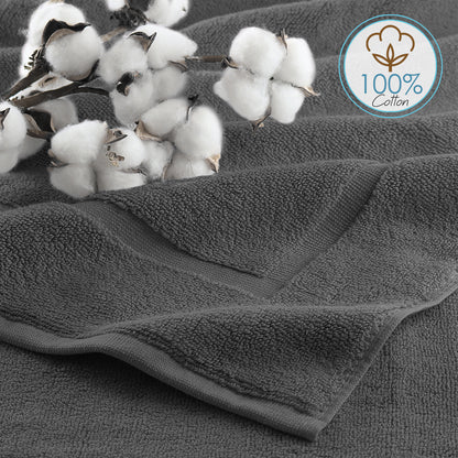 Hearth & Harbor Bath Towel Collection, 100% Cotton Luxury Soft