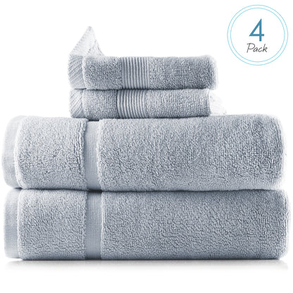 Hearth & Harbor Bath Towel Collection, 100% Cotton Luxury Soft