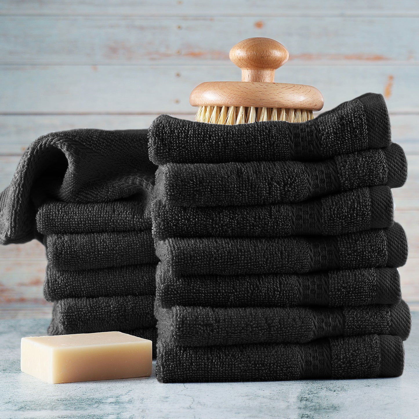 Hearth & Harbor Bath Towel Collection, 100% Cotton Luxury Soft