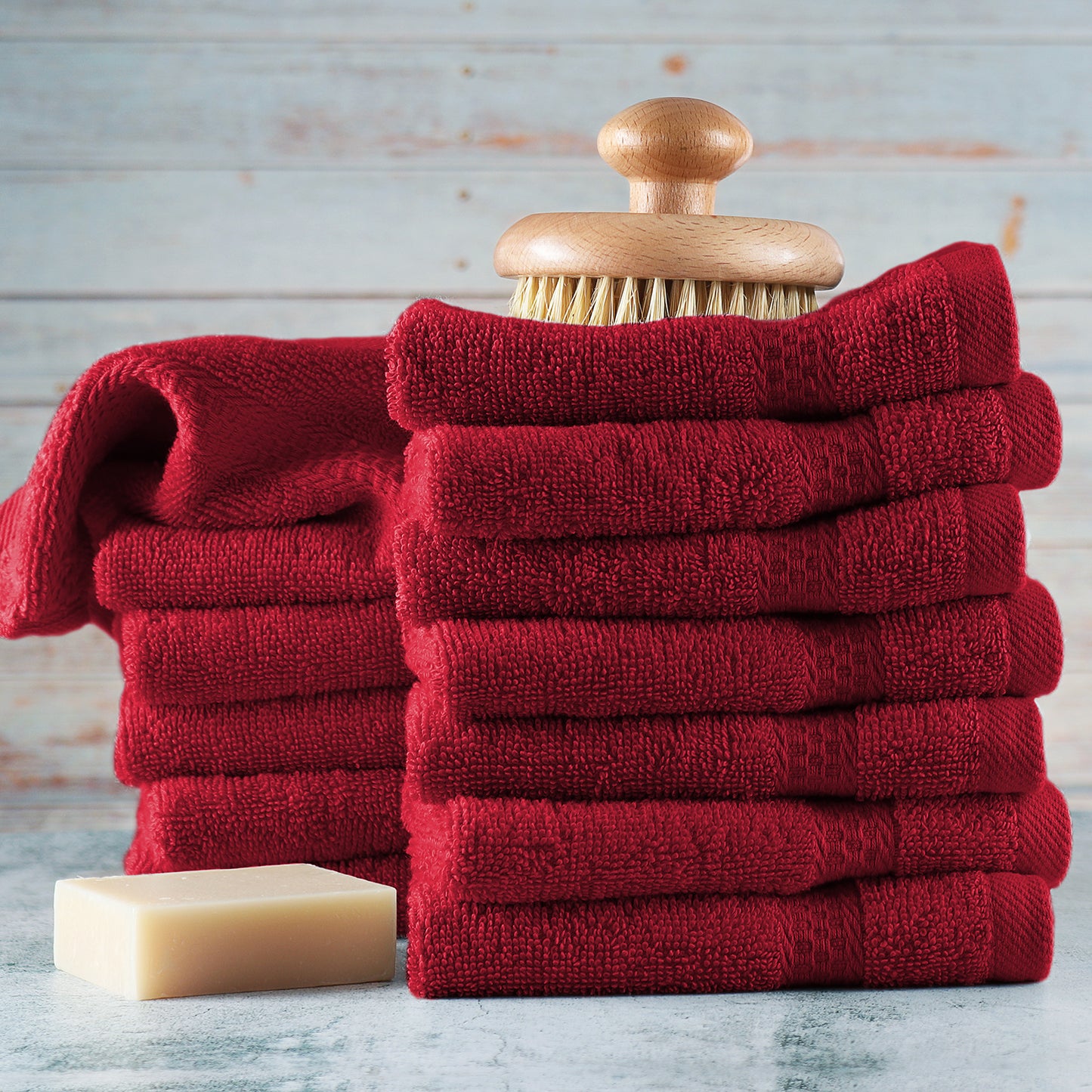 Hearth & Harbor Bath Towel Collection, 100% Cotton Luxury Soft