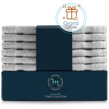 Hearth & Harbor Bath Towel Collection, 100% Cotton Luxury Soft