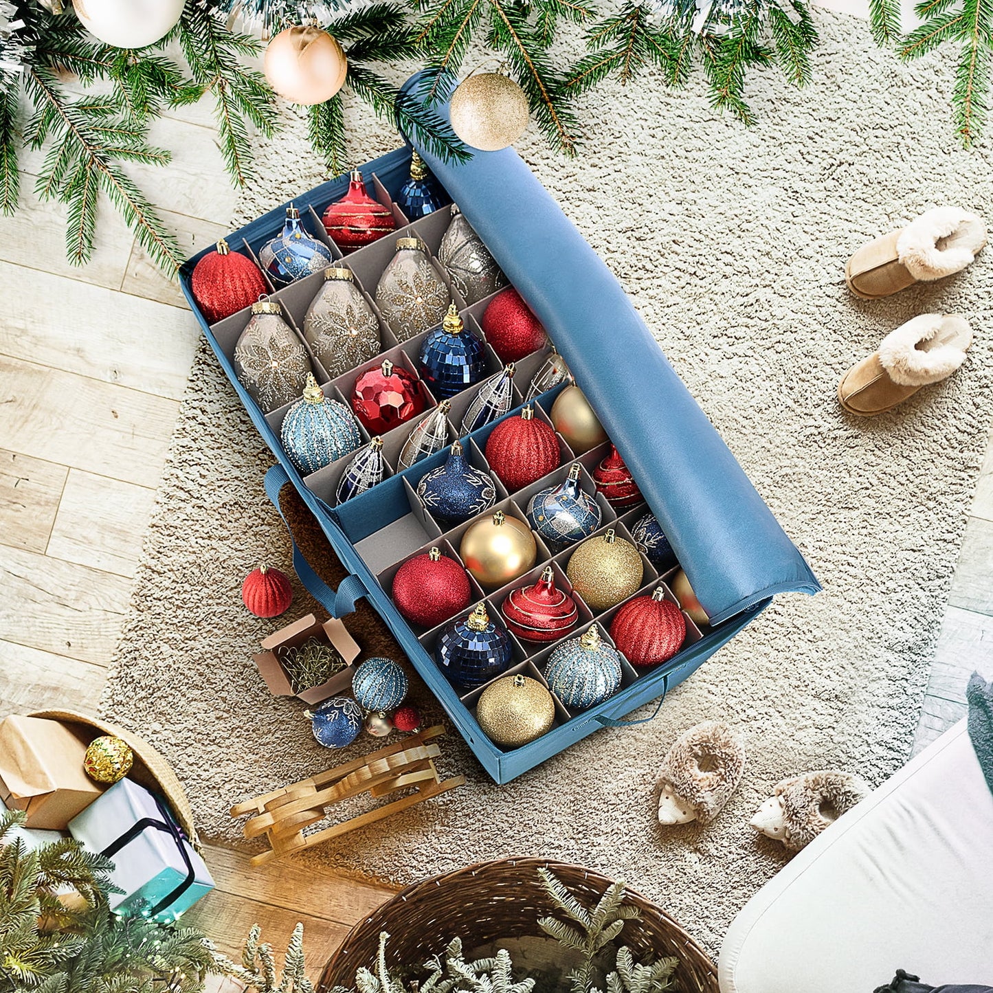 Christmas Ornament Storage Box