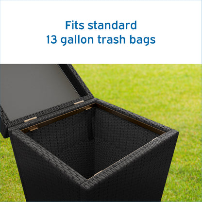 Outdoor Trash Can with Lid – 30 Gallon