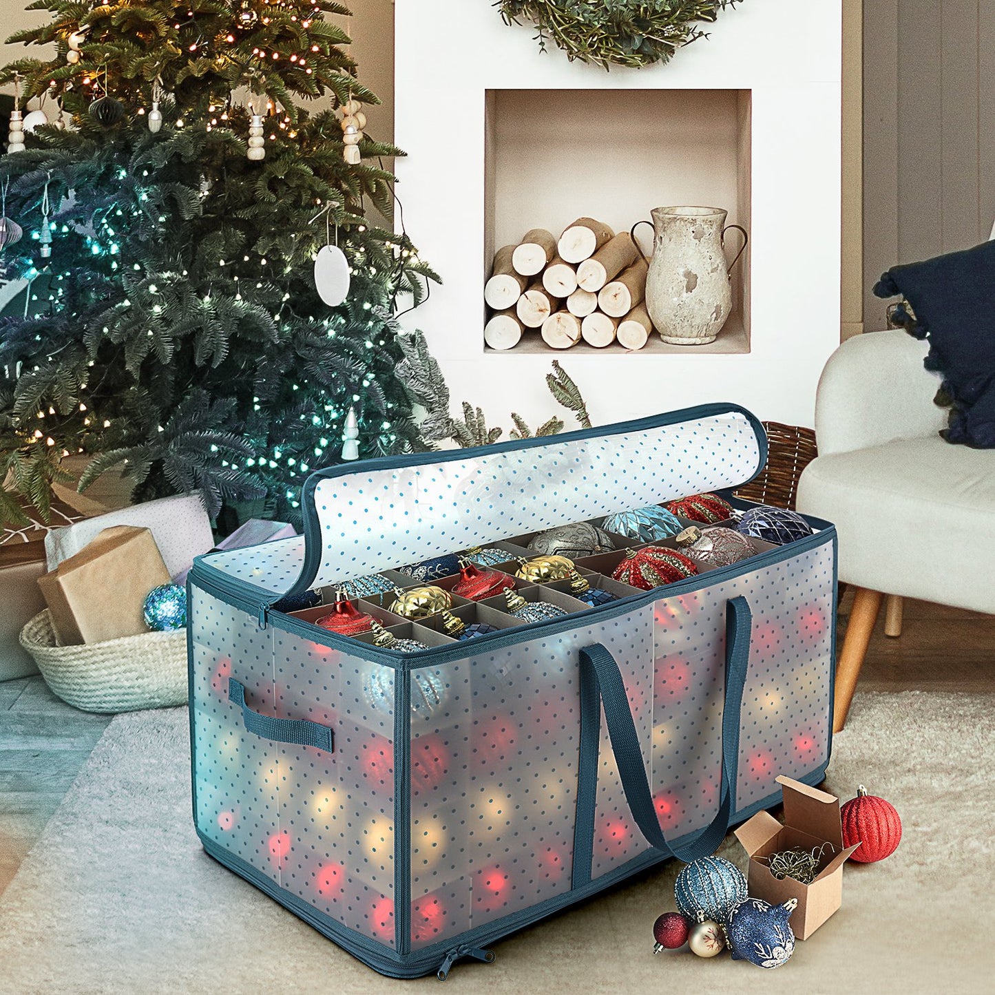 Christmas Ornament Storage Box