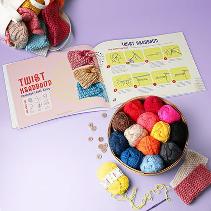 Begginer Crochet Book Guide, 10 Projects